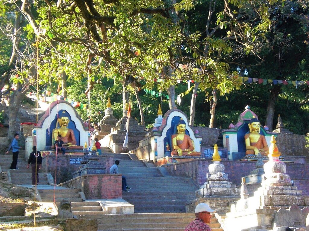 Estupa de buda. Swayambhunath