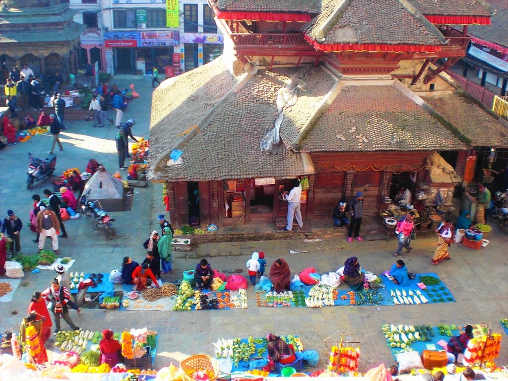 Durbar Square. Katmandú